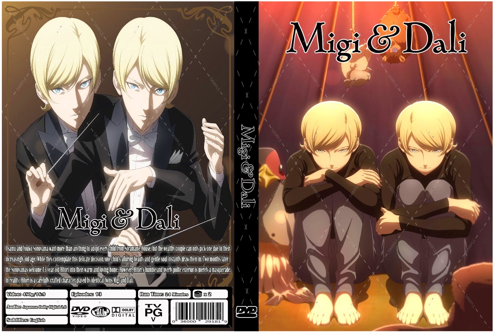 Episodios de la serie anime Migi & Dalí 1-13