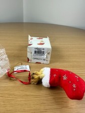 VTG Original Collectible Yorkshire Terrier Stocking Stuffer Christmas Ornament