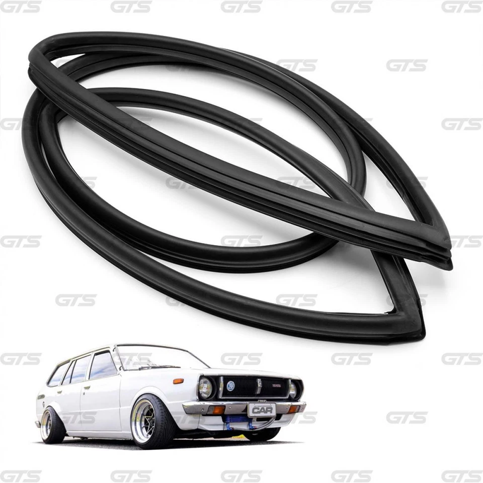 Rear Windshield Weatherstrip Rubber Seal For Toyota Corolla KE30 KE35 1975 - 79 Foto 4 de 4