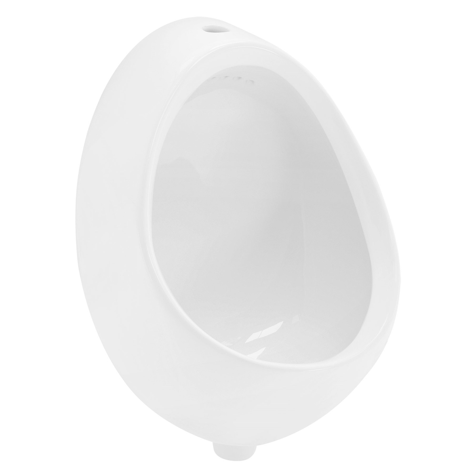 Urinario con entrada superior de agua en parte posterior inodoro cerámica blanco