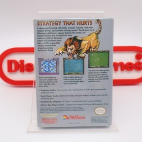 NES Nintendo ARCHON (BATTLE CHESS) - NEW & Factory Sealed with Authentic H-Seam!