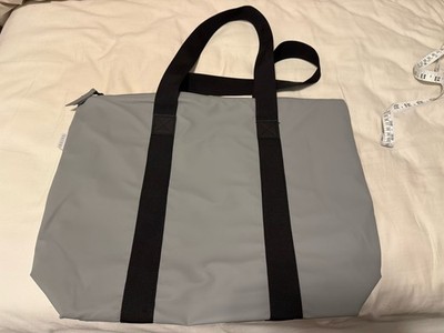 RAINS Waterproof Tote Bag Mini (SET OF 2) Gray and Black