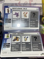 Pokemon TCG Gentleman Nils & Lady Astrid Battle E-Reader Cards 2003