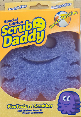 Scrub Daddy SPECIAL EDITION Purple OCTOPUS Non-Scratch FlexTexture Sponge