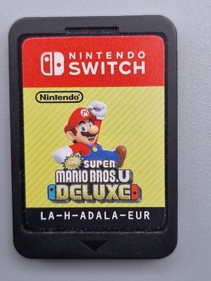 New Super Mario Bros U Deluxe Original Deutsch Switch Modul Top