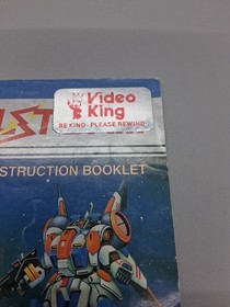 Metal Storm MANUAL ONLY Good Condition (Nintendo, NES 1991) Irem