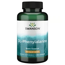 Swanson Dl-Phenylalanine 500 mg 100 Capsules