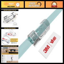 Self-Adhesive Cable Clips - 40 Pcs Clear Wire Holders for TV  PC Cord Managemen