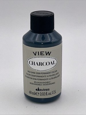 Davines VIEW ~CHARCOAL~ High Shine Liquid Demi Permanent Hair Color