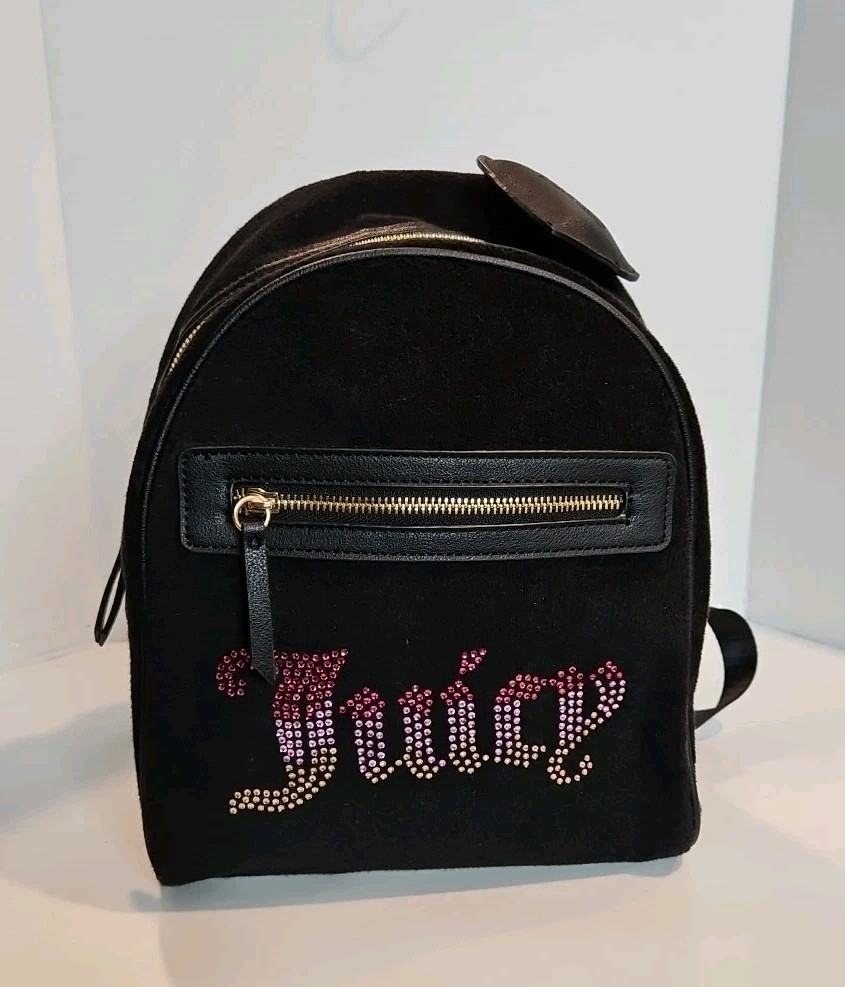 Juicy Couture Liquorice Big Spender Backpack Juicy Couture Velvet 11JCCFCMX-LR Liquorice Big Spender  main image 2