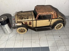 MARX Ford Coupe Wind-up Car  Working Headlights, Read