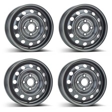 4 Stahlfelgen Alcar 2490 4.0Jx13 ET46 4x100 für Hyundai i10