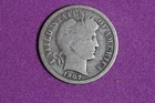 Estate Find 1907 S Barber Dime #K60213