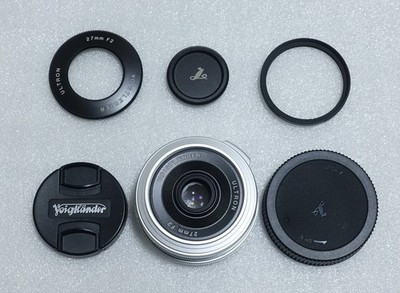 20 % RABATT! 376 USD! ''Neuwertig'' Voigtländer Nokton Ultron X 27mm f/2.0 FUJI...