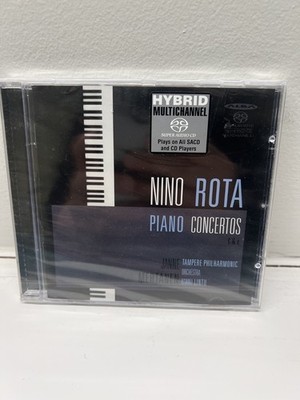 JANNE MERTANEN NINO ROTA: PIANO CONCERTOS NEW SUPER AUDIO HYBRID CD SACD