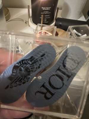 Labubu Shoes. DIOR Jordan 1 high
