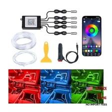 Interior Car LED Lights, 5 in 1 RGB Ambient Lighting Kit led lights for car