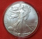 2024 American Eagle Silver Dollar Star Privy 1 oz Silver BU In Capsule