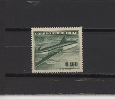 s54919 CHILE 1955 MNH** Airplanes 100p 1v