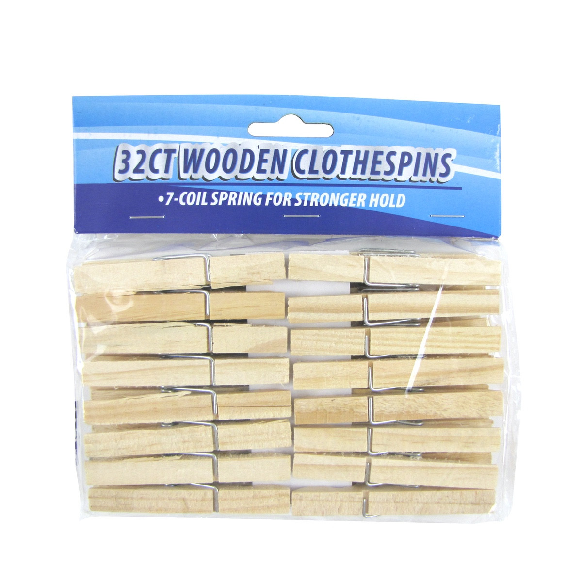 32pc Wooden Laundry Clothespins Wash Hanging Clothing Clips Spring Clothes Pins 32pc Wooden Laundry Clothespins Wash Hanging Clothing Clips Spring Clothes Pins