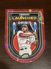 2025 Topps Chrome Cosmic Vladimir Guerrero Launched Into Orbit Red Refractor #/5