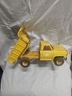 Vintage TONKA Dump Truck Pressed Steel Toy Yellow Metal 60'S OR 70'S