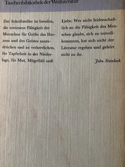 Taschenbuch "Geld bringt Geld" von John Steinbeck - Bild 2 von 3