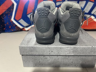 Size 7.5 - Jordan 4 Retro Smoke Grey/Iron Grey
