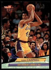 1992-93 Ultra Elden Campbell Los Angeles Lakers #89