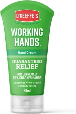 O'KEEFFE'S O'Keefe's Working Hands 58Ml Tube - Cream for Extremely Dry Cracked Hands UK