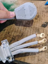 PRIME 3 Prong Power Cord  With 3 Bare Wires  With Ring Terminals