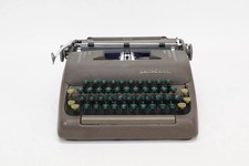 Vintage 1950s Smith Corona Silent Typerwriter With Case - Working thumbnail
