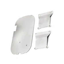 RC Car Stainless Steel Chassis Armor Guard Board Set For 1/10 TAMIYA TT01