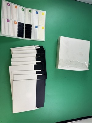 Unbranded Blank MD2-D 5.25  5-1/4 Floppy Disc 10 Pack