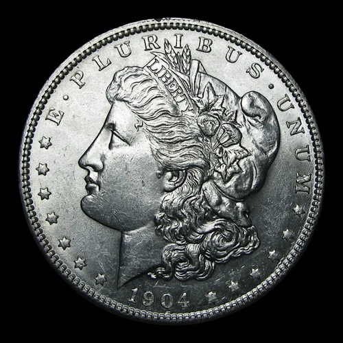 1904 Morgan Dollar Silver ---- Gem BU Stunning Coin ---- #KK530
