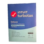 Intuit TurboTax Deluxe 2023 Steuersoftware Disk mit Code - Bund & Länder versiegelt