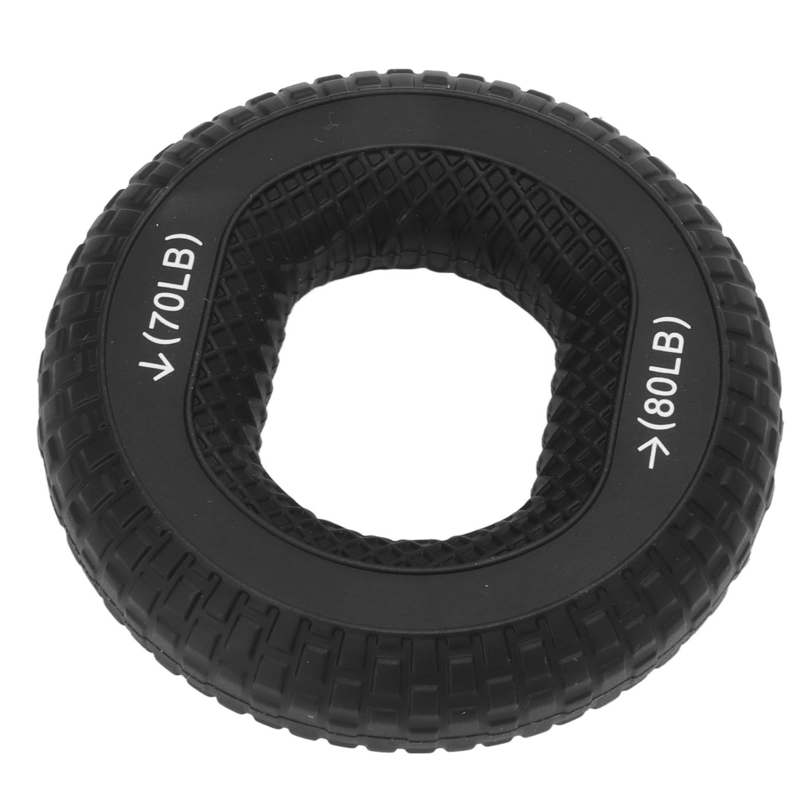 Grip Strength Trainer Ring Silicone Hand Grip Strengthener Forearm Finger Ex ECM
