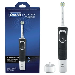 Oral-B Vitality FlossAction Electric Rechargeable Toothbrush, Powered by BRAUN