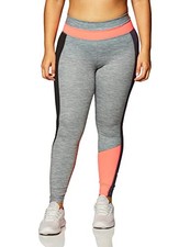 NIKE NWT Women's One Color-Block Workout 7/8 Leggings Light Smoke Gray Size XS