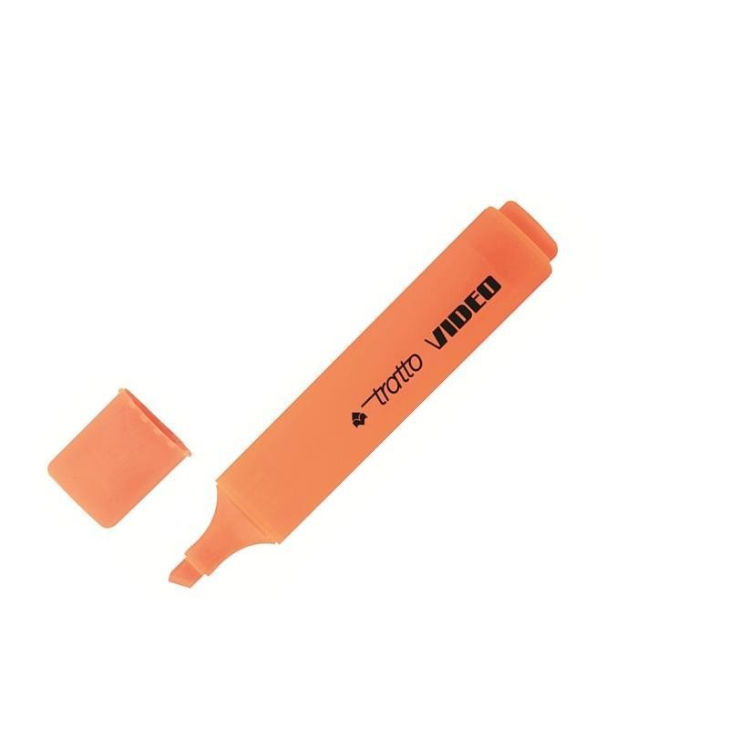 Lot de 12 surligneurs, couleur orange