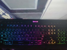 Redragon Gaming Wired Illuminated Keyboard and Mouse Bundle, Black RGB