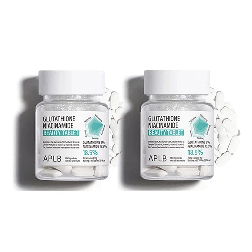APLB Glutathione Niacinamide Beauty Tablet 30tablets 2Pack