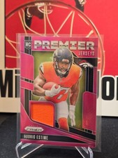 2024 Panini Prizm - PINK Premier Jerseys #PJ-AEE Audric Estime (MEM, RC)