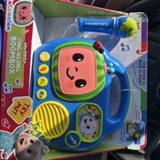 NEW Cocomelon JJ My First Sing Along Boombox with Built-in Microphone