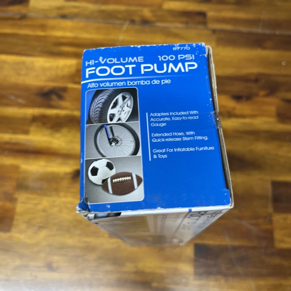 Accesorios Personalizados 57770 '100 PSI' Bomba de Pie Deluxe Foto 3 de 3