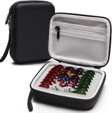 Guitar Pick Holder Case Compatible for Fender, Chromacast, D'Addario, JIM DUNLOP