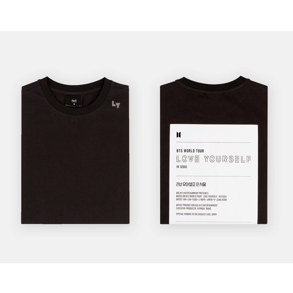 防弾少年団(BTS) - BTS  WORLD TOUR LOVE YOURSELF Tシャツ BTS WORLD TOUR LOVE YOURSELF in Seoul OFFICIAL MD T-shirt