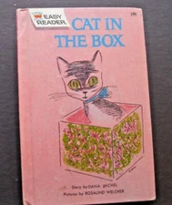 CAT IN THE BOX by Dana Michel & Rosalind Welcher ~ 1963 Vintage Easy Reader