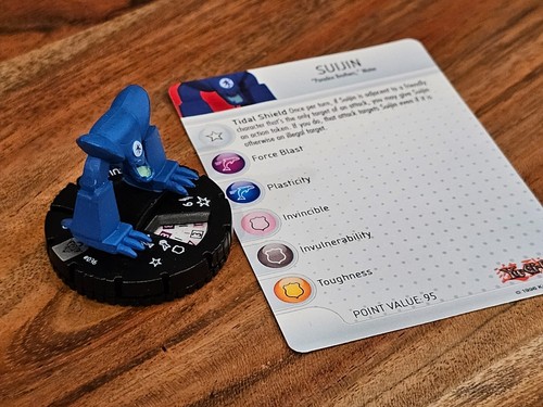 MZ01 WizKids Heroclix YuGiOh! Series 1 #036 Suijin Rare Figure with card - Picture 4 of 11