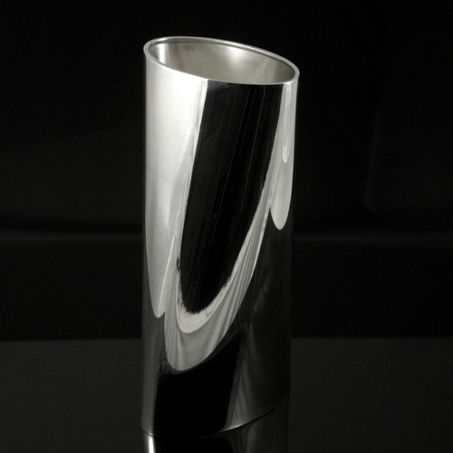 Georg Jensen Large Sterling Silver Vase #1300A - Verner Panton - Picture 10 of 10